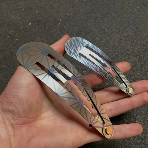 My motto is “If it can be made from titanium, I will make from titanium” 
I’m al