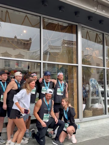 My first @cooperriverbridgerun! I missed my big goal by a minute but we raised l