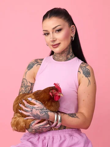 Dama z kurką 🐔❤️
Wspominałam Wam ostatnio, że wzięłam udział w absolutnie wyjąt