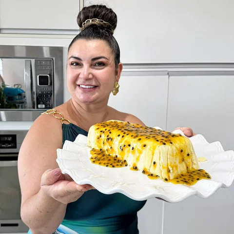 MOUSSE DE CORTE DE MARACUJÁ SEM GELATINA 

Você já imaginou fazer uma mousse de 