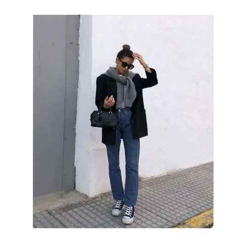 Blazer+denim💙

#blazer #denim #instagood #ootd
#mystyle