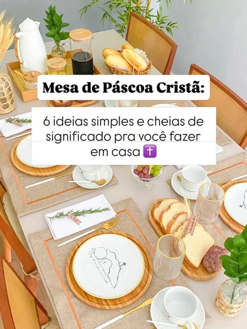 Dicas e inspirações para sua mesa de Páscoa!

Por @apezinho.do.cafe