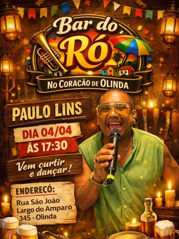 Ohhh cuida na programação de fim de semana,  Sábado tem @paulolinscantorofc o fu