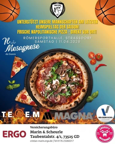 🏀 LETZTER HEIMSPIELTAG DER SAISON! 🏀

Am Samstag, 11.04. steht in der Römerspo