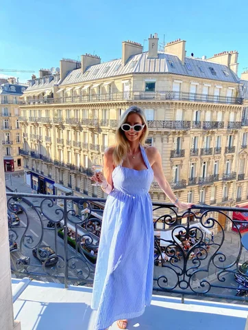 European summer dreams unfolding in Paris with @esther.and.co ✨ exciting things 