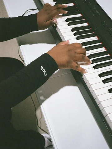 Exploring sound with the most talented Precious Renee Tucker! 🎹