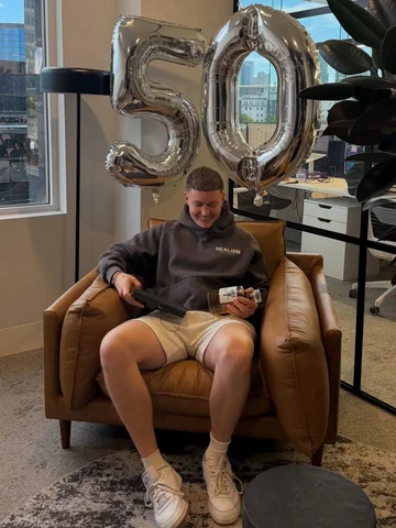Today… we did it. 🥲 From foster care to $50M.

The little broken boy in the sec