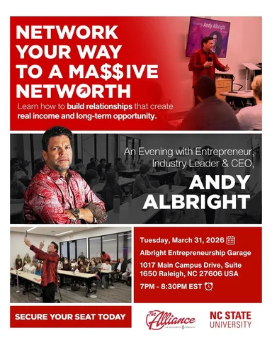 MAJOR opportunity alert! 🚨

Want to learn how to network your way to a MA$$IVE 