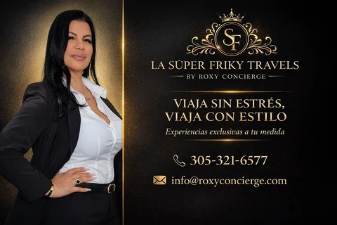 Si vas a viajar… hazlo BIEN ✈️✨

En LA SÚPER FRIKY TRAVELS by Roxy Concierge te 