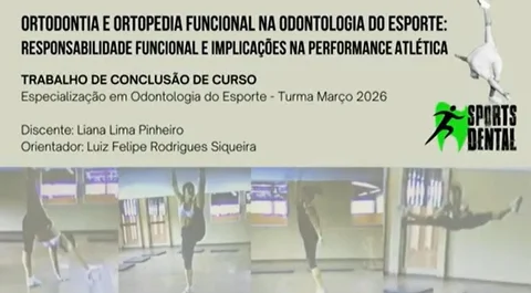 A Odontologia do Esporte é um campo interdisciplinar, com grande potencial de at