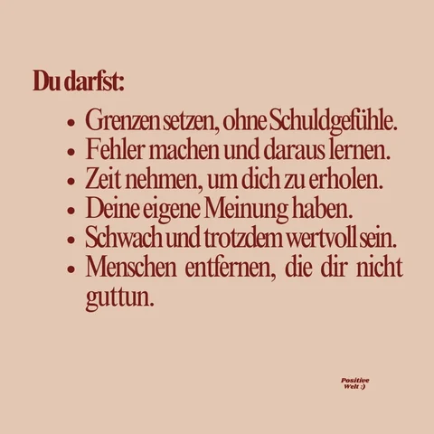 Was fehlt dir noch auf dieser Liste? Schreib es mir in die Kommentare.
