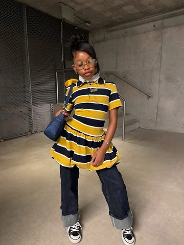 Too Fresh For This Decade😎📸 @NOVAKIDS BY @FASHIONNOVA 
.
.
 Shop The Look
🔎 M