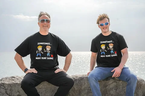 Our first ever merch collab is out now. Link in bio. #MikeHunt
