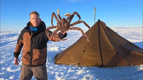 New YouTube Video - Solo camping on the frozen Berring Sea and 6 days fishing fo