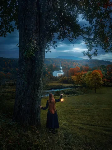 Autumn Equinox 🍁

I am obsessed with this fall foliage scene from Stowe Vermont