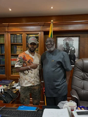 Today I met with the Jamaican consulate ‘Oktatakyie Boakye Danquah Abaabio’, we 