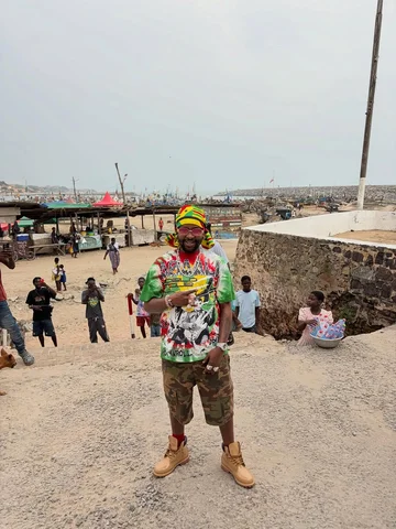 Went to pay respect to my ancestors today in Cape Coast. Remember we are GREAT b