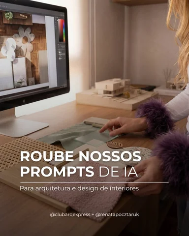 Se você souber usar os prompts certos,
você não começa mais do zero.

Moodboard,