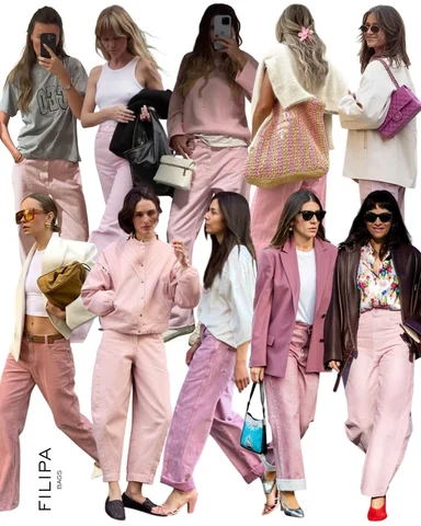 Jeans rosas, 1-10?

El rosa es uno de los tonos de la temporada y en vaqueros ti