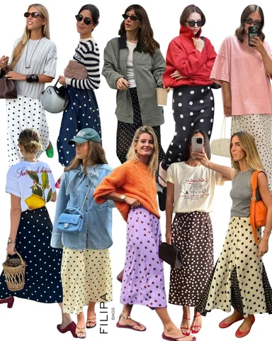 Faldas de #lunares 1-10?

Con este estampado maravilloso en todo su apogeo, las 