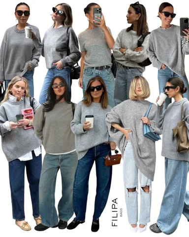 Jersey gris + jeans, 1-10?

Dos grandes básicos que hacen un match perfecto al q