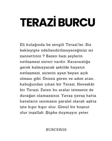 Terazi, Akrep, Yay, Oğlak, Kova, Balık burçları bu aralar… 💫