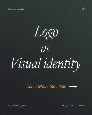 A logo is recognition. An identity is connection. One catches the eye, the other