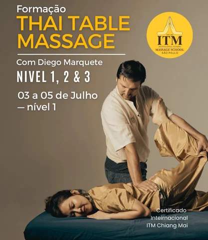 📑 Convidamos você para a formação de 80 horas em Thai Massage na maca, que acon
