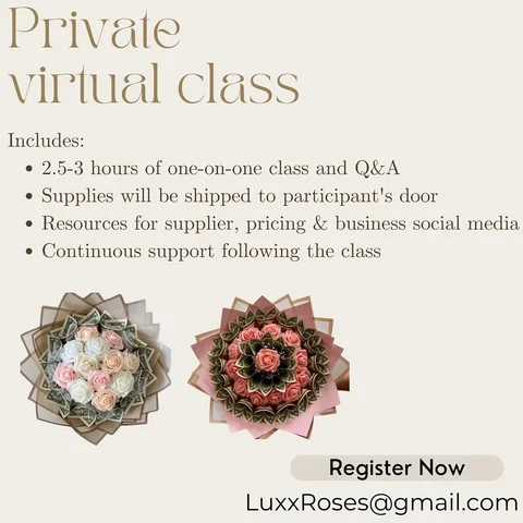 I’m officially offering virtual classes! I’ve loved hosting past sessions and ca