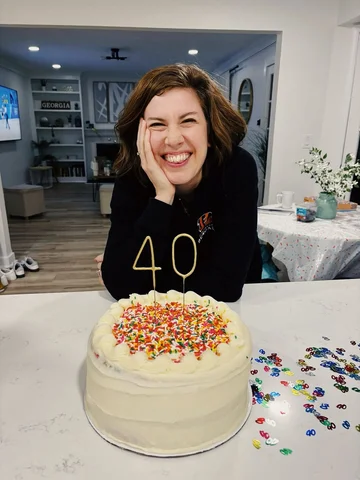 If you had told me 10 years ago I’d spend my milestone 40th birthday with my fan