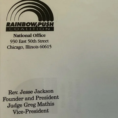 My most cherished letterhead from my 45-year career. In 1998, I had the honor of