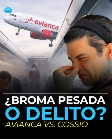 ¿BROMA… O DELITO? ✈️⚠️

Lo de Yeferson Cossio en un vuelo de Avianca no es solo 
