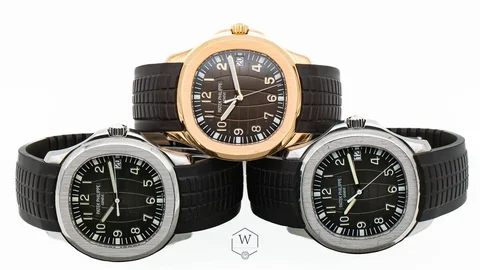 The perfect piece for spring! The Patek Philippe Aquanaut 5167. Available in sto