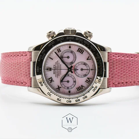 The Rolex Daytona 116519 Pink Beach 🌸
-
Contact us today!
-
#watchesinvestments