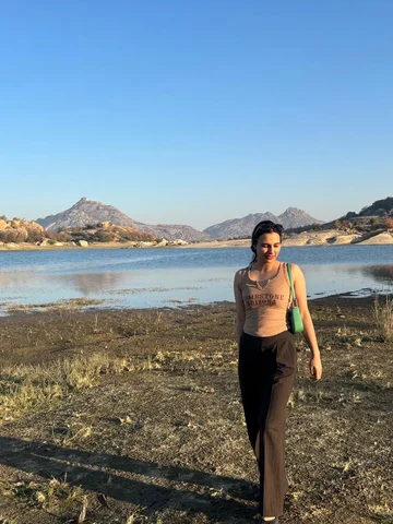 This picture was taken at Jawai and this could be the most beautiful lake I’ve e