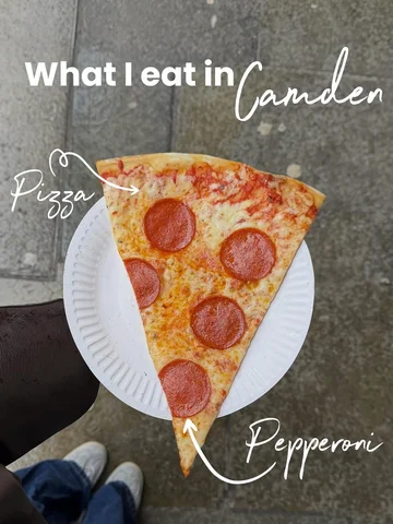 Tout ce que j’ai mangé à Camden :
Evidemment qui dit voyage dit nourriture, et v