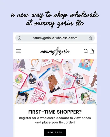 I am thrilled to announce the launch of my brand new wholesale website! I starte
