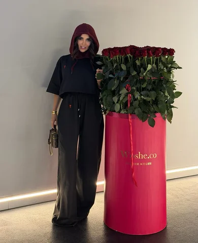 ست جذاب Ami موجود در گالری 
و 
ارسال فوری ❤️
جنس دورس 🤌
قد شلوار ۱۲۰🫡