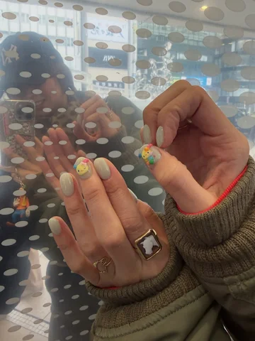 .
ウサハナ💛💙🐰🩷💚 @punahele.nail ( #ウサハナ )