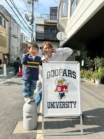 .
２日間のPOPUPありがとうございました🦁✨ @the_goopars_official 

母も初参加でしたが
みんなとお喋りできて、シール交換までして