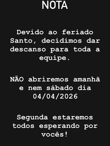 Grato a todos seguindo voltaremos porque ninguém é de ferro!
