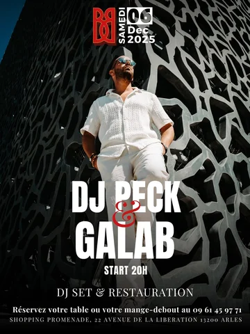 DJ PECK & GALA B débarquent au BB ce samedi 6 décembre dès 20h ! 🔥

Préparez-vo