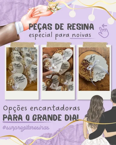 Post especial para as noivas 🤍 💍 

#resina #resinarecife #casamento #portaalia