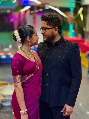 Lucky to call this handsome man my husband 💫 @shubzz_chakraborty ❤️🧿
