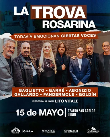 “Todavía emocionan ciertas voces…” ❤️

Llega La Trova Rosarina a Junín para una 