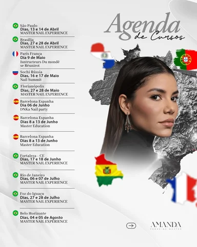 Agenda de eventos e cursos presencias 2026!

Me conta aqui nos comentários onde 