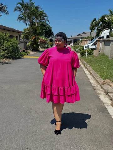 Good morning friends and family 
👗 is available we have two colours pink 
and o