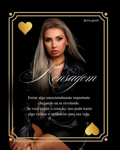 Nem todo sentimento é comum… alguns são raros.

Essa carta fala sobre um coração