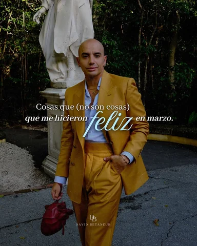 Se acaba marzo y me quedan muchísimos momentos por atesorar.
Que fortuna que lo 