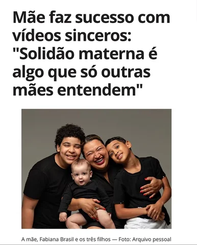 Saímos na revista @revistacrescer minha gente. 
E falando sobre algo que merece 